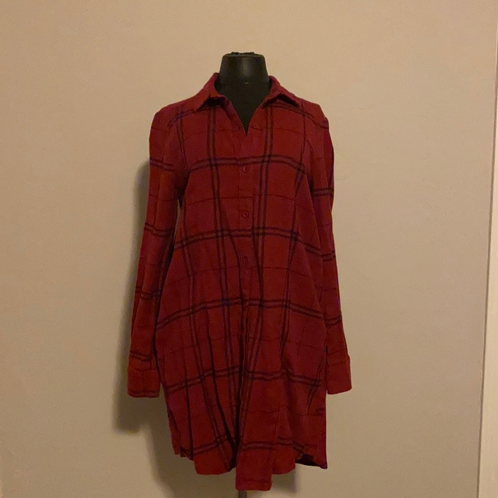 BP flannel dress